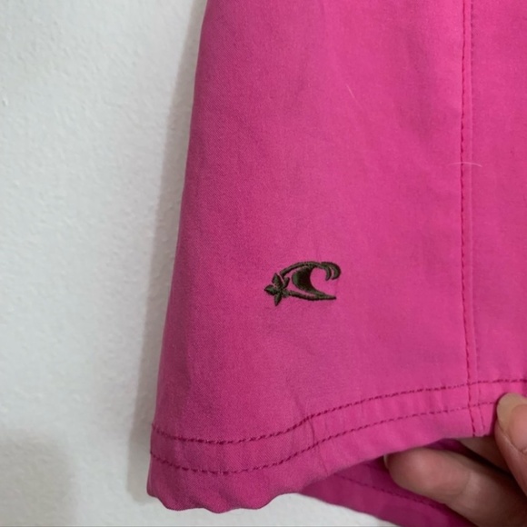 💋4/20 O’Neil bright surfer girl pink board shorts clean graphic - Picture 4 of 8